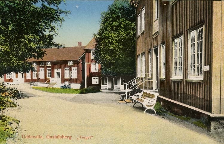 Uddevalla. Gustafsberg "Torget".