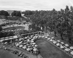 Pernille friluftsrestaurant.