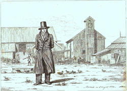 Portrett av Peter Collett på Buskeruds tun [portrett ]