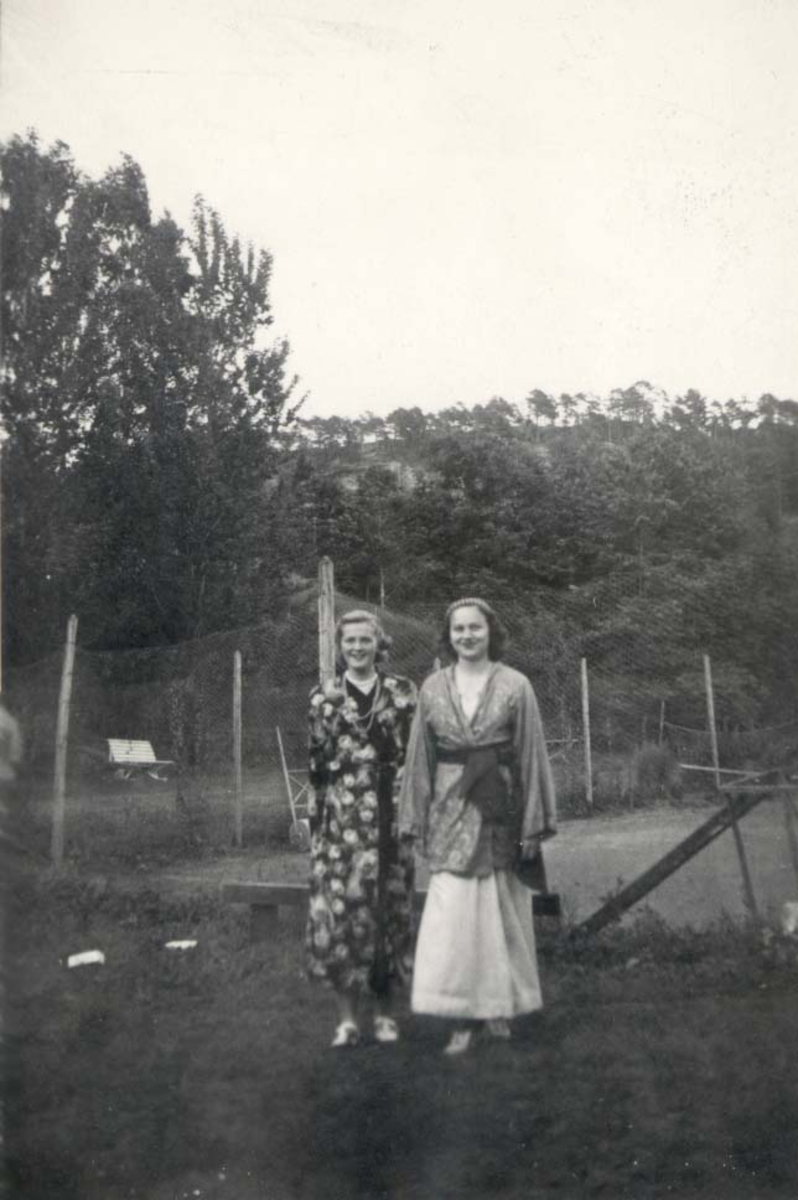 Edith Rabinowitz og Margot Foss - Haugalandmuseet / DigitaltMuseum