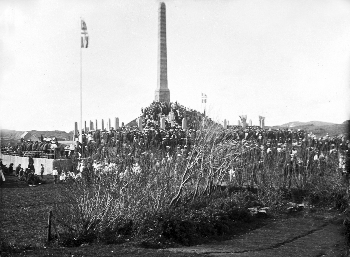 Minnesmerke - Kongebesøk i 1906 - Haraldsstøtta