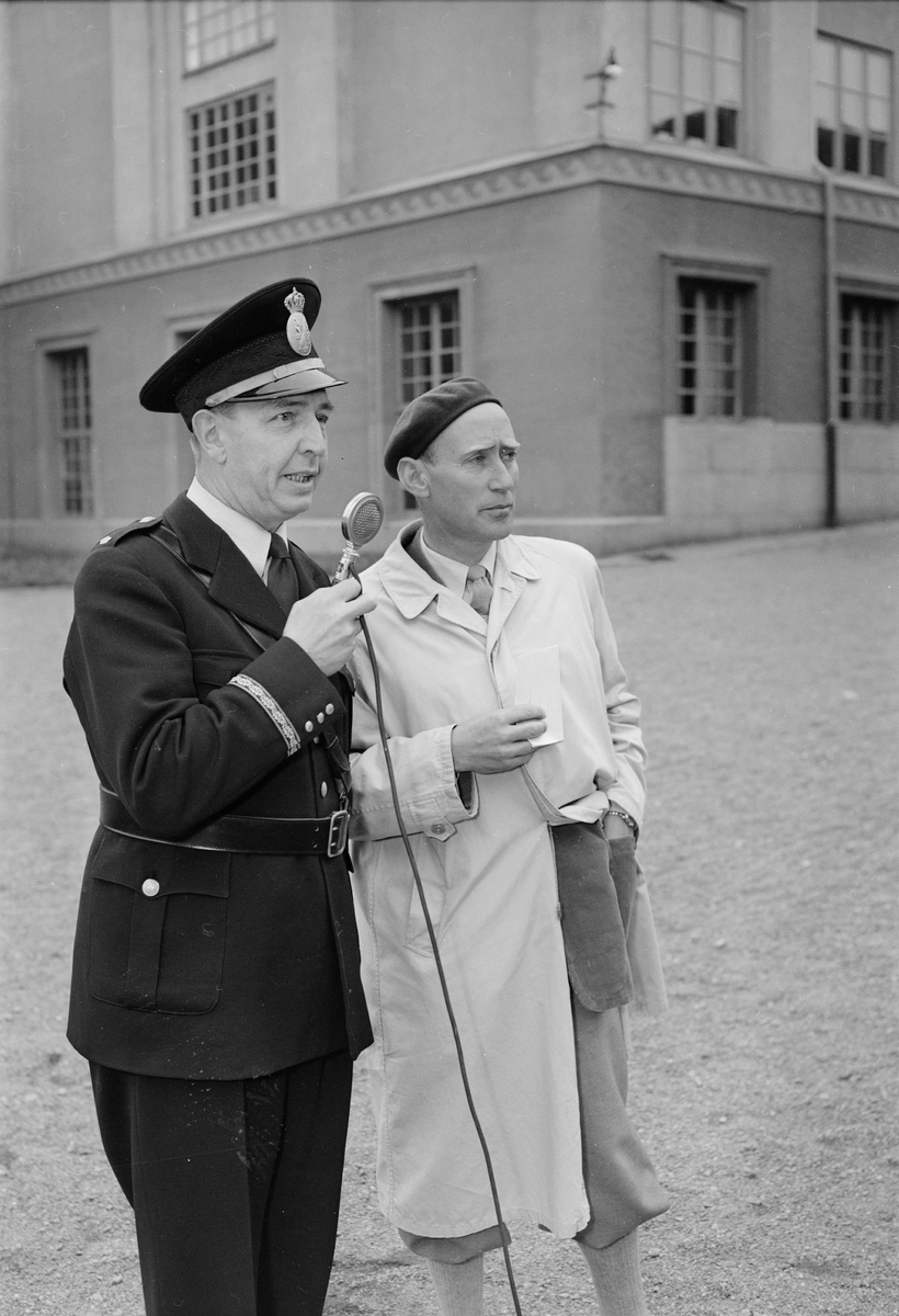 Polisen - trafikundervisning, Uppsala september 1951