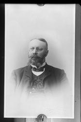 Reproduksjon av et mannsportrett.