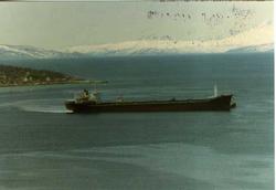 Malmbåten "Kosice", Praha på Narvik havn