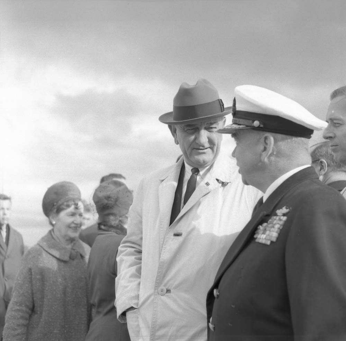 Den Amerikanske Visepresidenten Lyndon B. Johnson besøker Bodø.