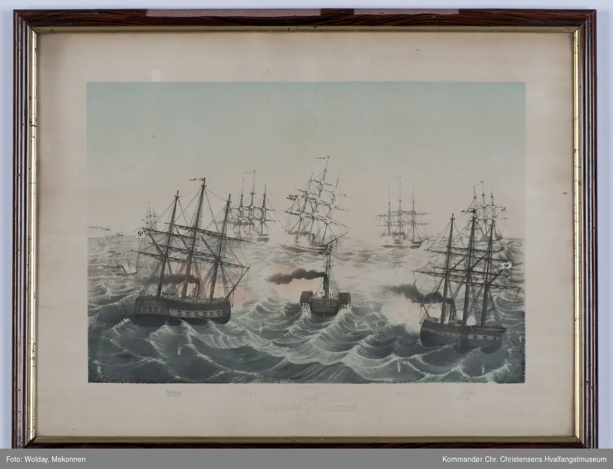 Seegefecht bei Jasmund 17 Marz 1864