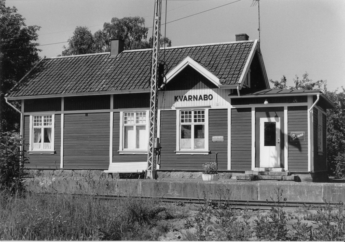 Kvarnabo station.  Långared