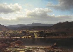 Fra Skånevik [Oljemaleri]