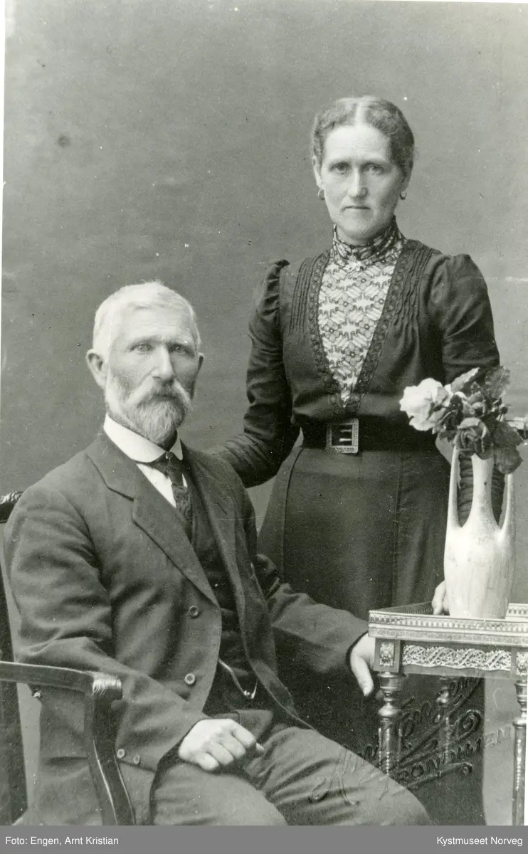 Ekteparet Hans og Helene Henriksdatter Eilertsen