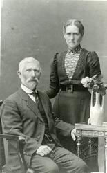 Ekteparet Hans og Helene Henriksdatter Eilertsen