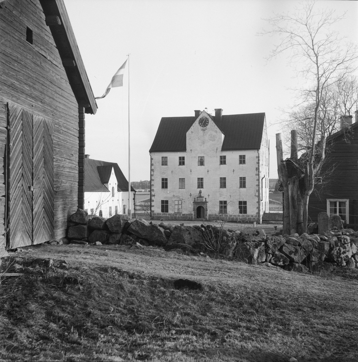 "Påskpromenaden", Salnecke slott, Gryta socken, Uppland 1948