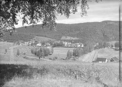 Klæbu pleiehjem sett fra Klæbu kirke.