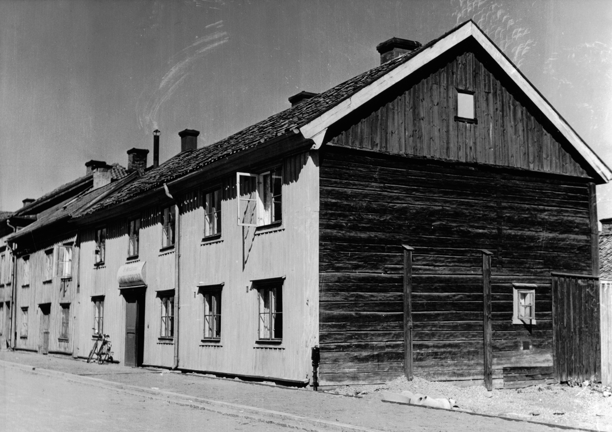 Fastighet vid Slottsgatan 27-29 i Jönköping.