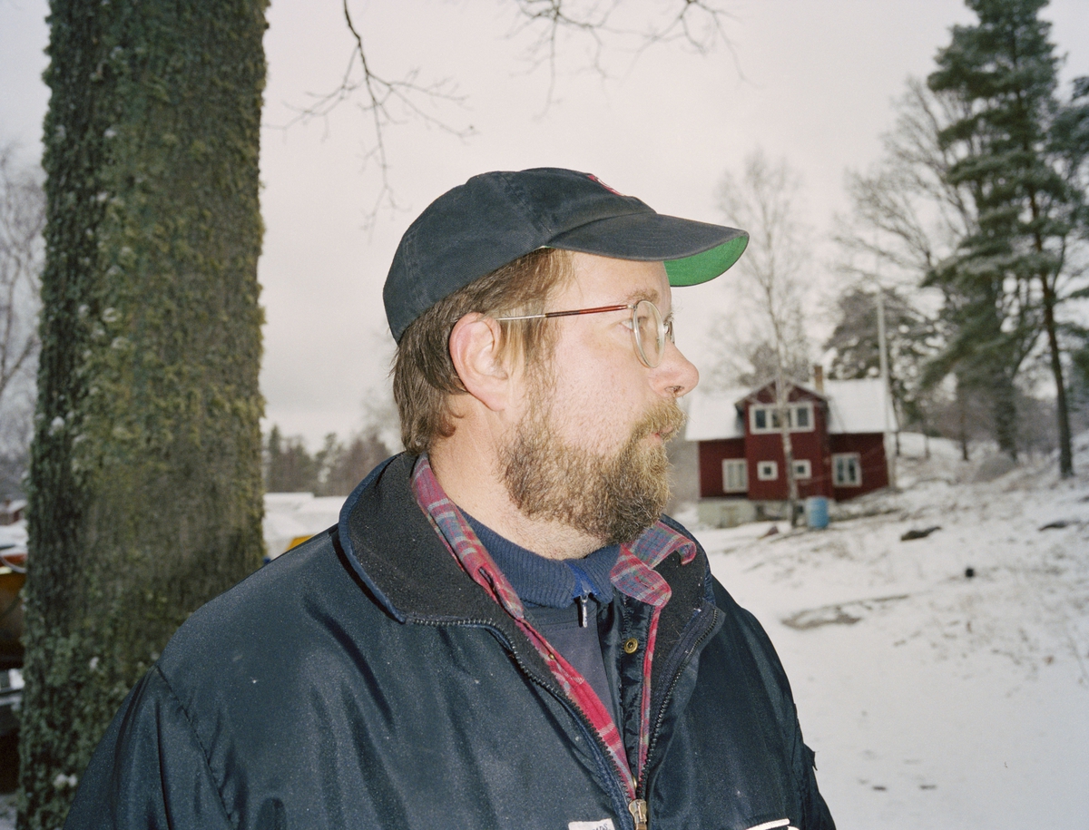 Göran Haglund (Maremek) på Ingmarsö + Wetaplast
Fotodatum 20030403