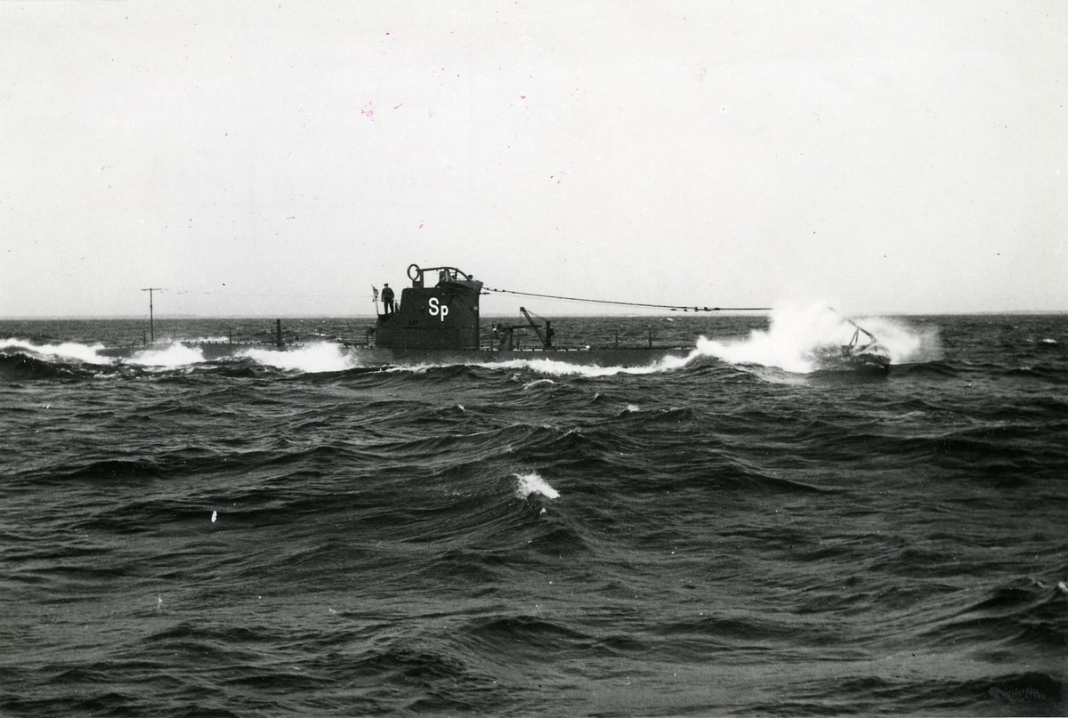 U-båten Springaren i Kustflottan 1940.