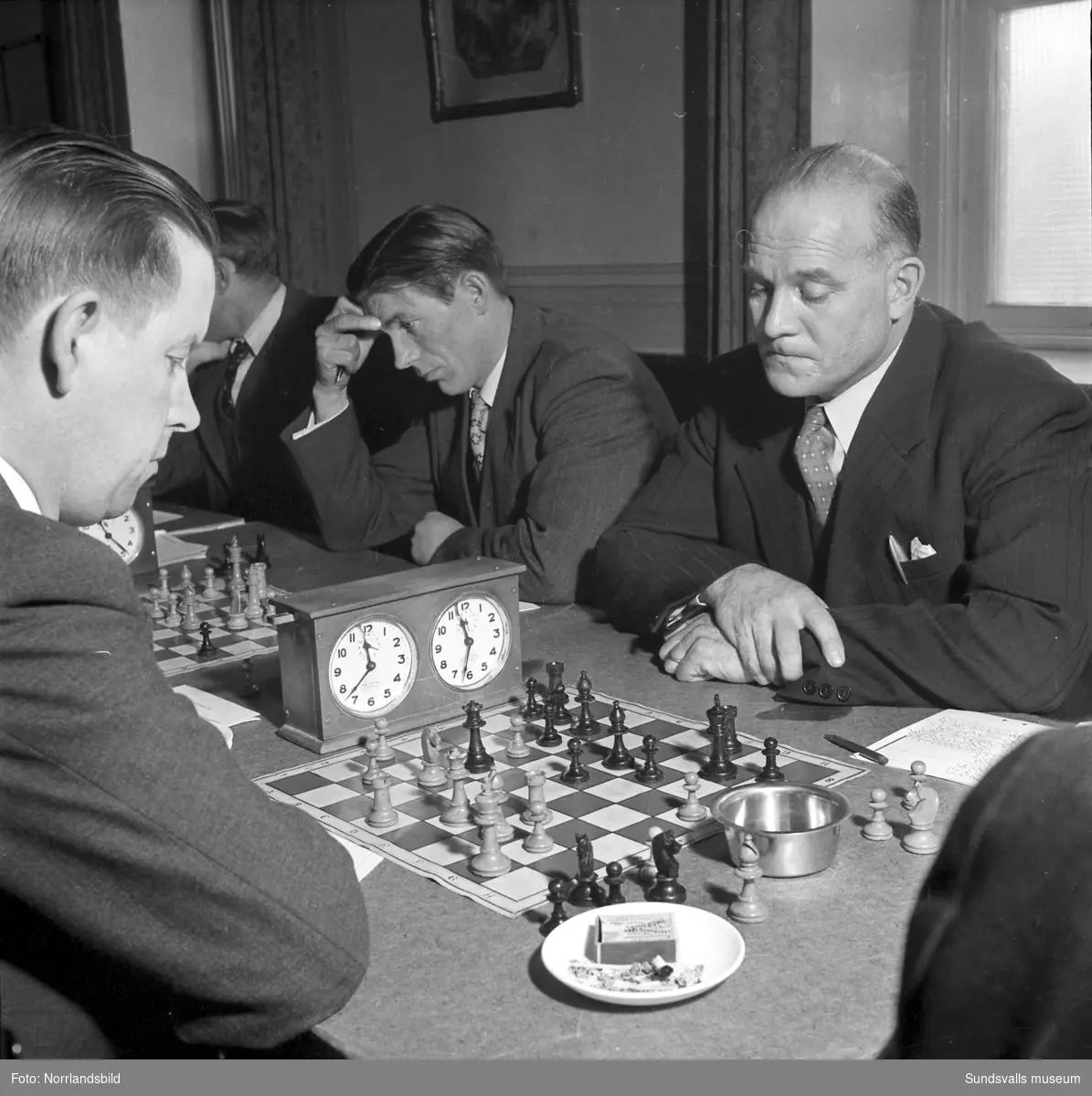 Hälsingland utklassade Medelpad i schackmatchen på Runan.