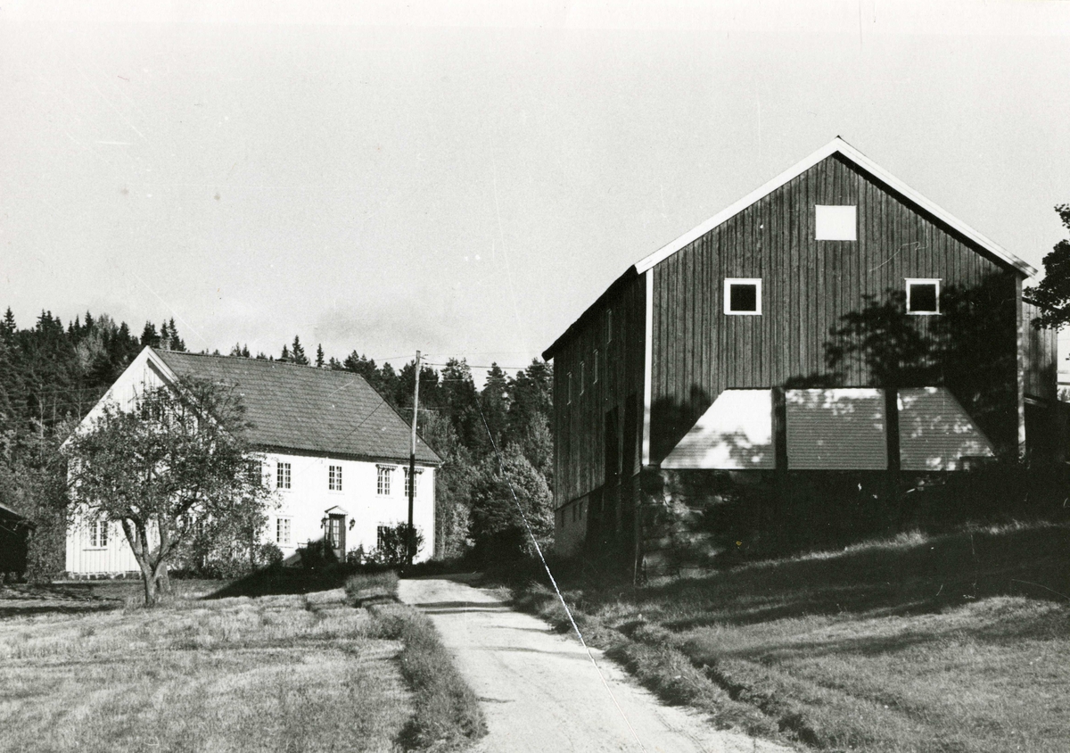 Ruth og Thorvald Christensen fikk restaureringsprisen i 1994 for Rinde gård.