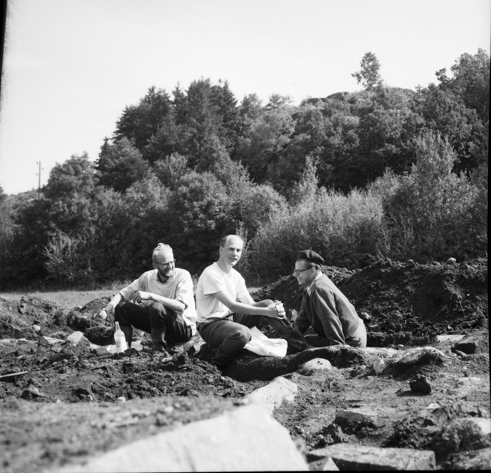 Utgrävningarna 1958  Lödöse