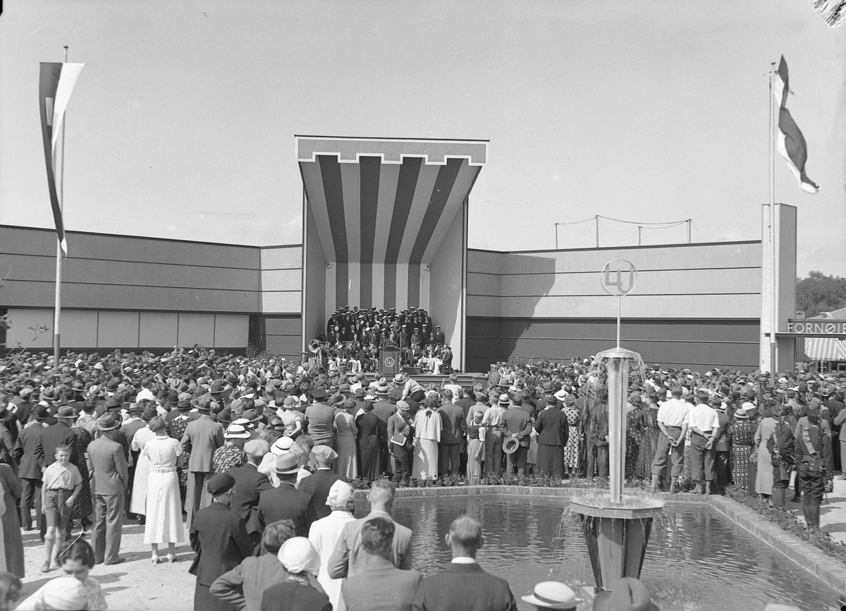 Jubileumsutstillingen i Levanger 1936 -  tale ved åpningen