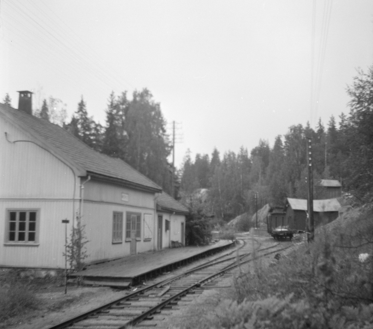 Morud stasjon på Krøderbanen.