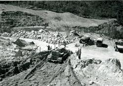 Vannkarftutbygging, lasting i morenetak.