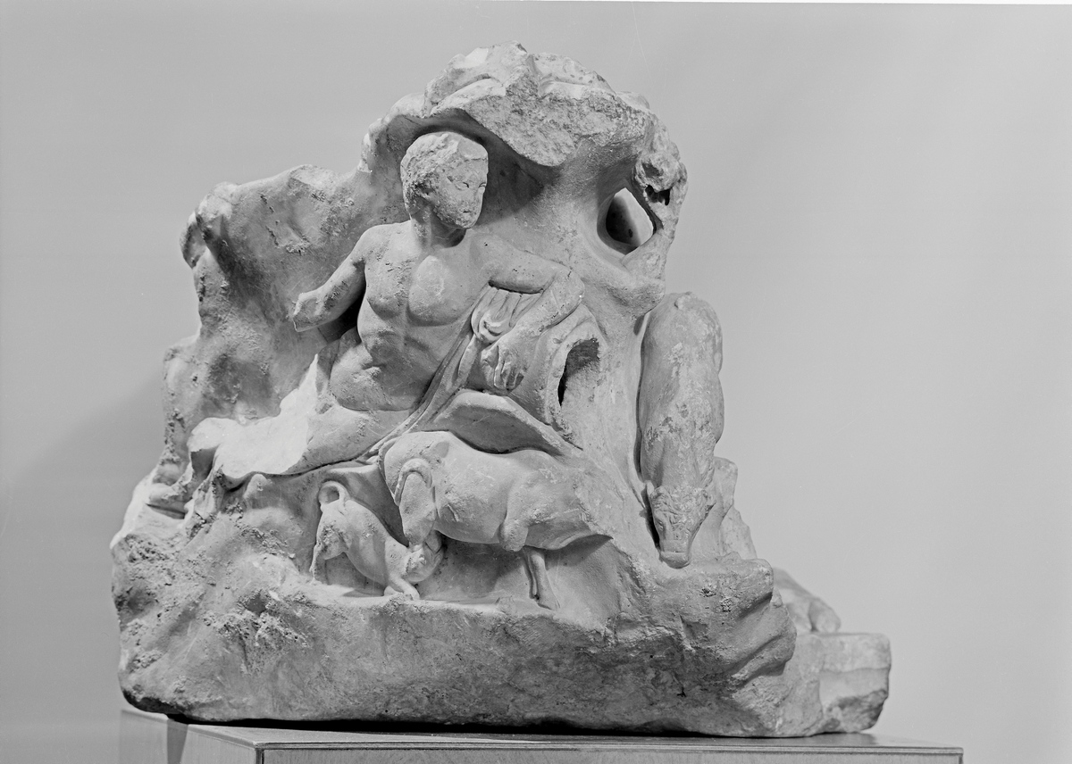 Fontene med Ganymedes og ørnen [Relieff]