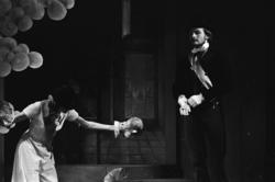 Nationaltheateret. "Leonce og Lena". Omfoto. 14/3-72