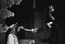 Nationaltheateret. "Leonce og Lena". Omfoto. 14/3-72