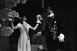 Nationaltheateret. "Leonce og Lena". Omfoto. 14/3-72