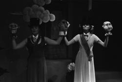 Nationaltheateret. "Leonce og Lena". Omfoto. 14/3-72