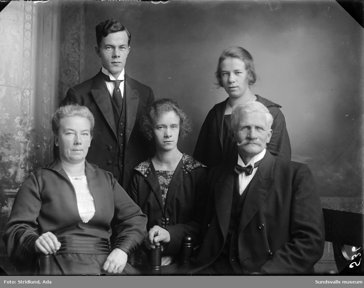 Familjen Norman, Nyvik, Alnö.