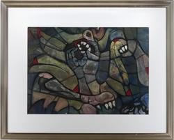 Skapelsen av universet [Akvarell]