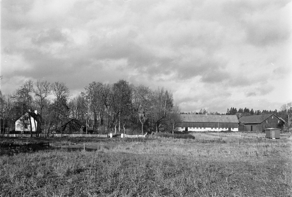 Vy över Skogstibble 11:1, Skogs-Tibble socken, Uppland 1985