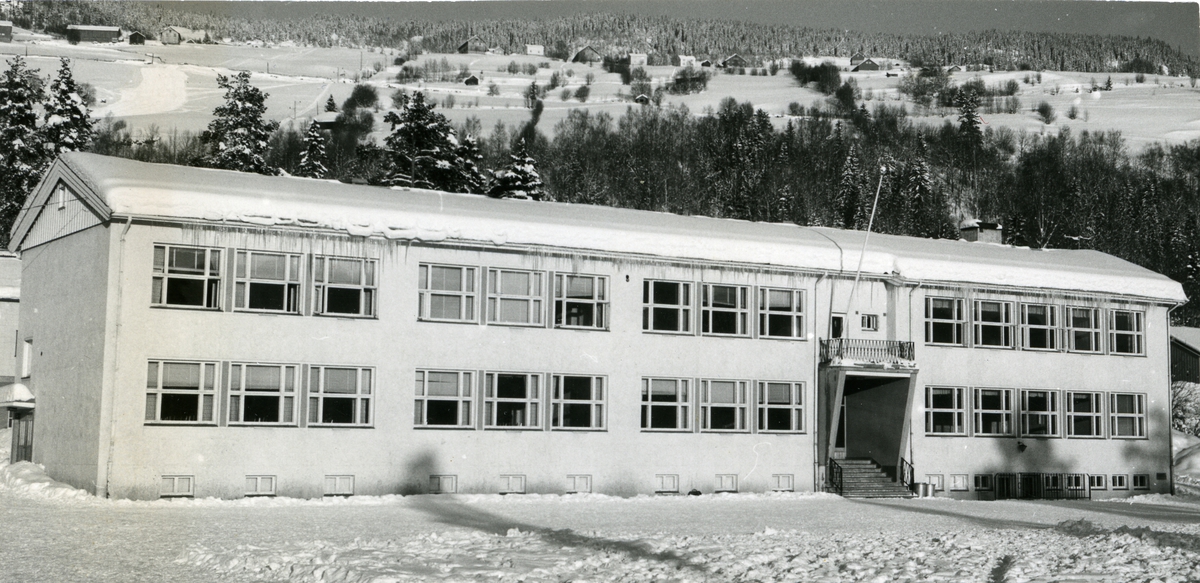 Fagernes nye skole i Nord-Aurdal kommune i Valdres.