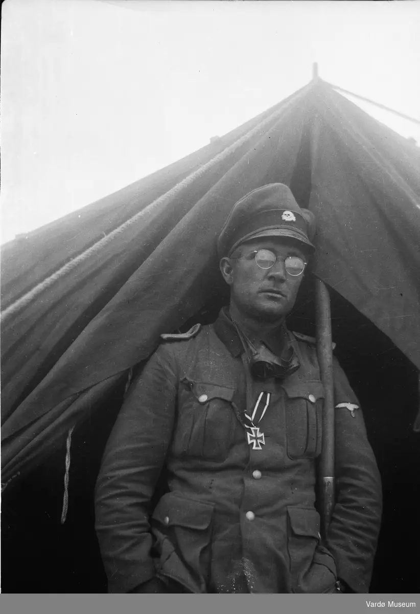 Soldater fra Wehrmacht.
Sør-Varanger - Petsjenga (Petsamo) (?) 1944