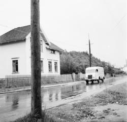 Vardens arkiv. "Trafikkontroll på Bøleveien". 09.09.1953
Re