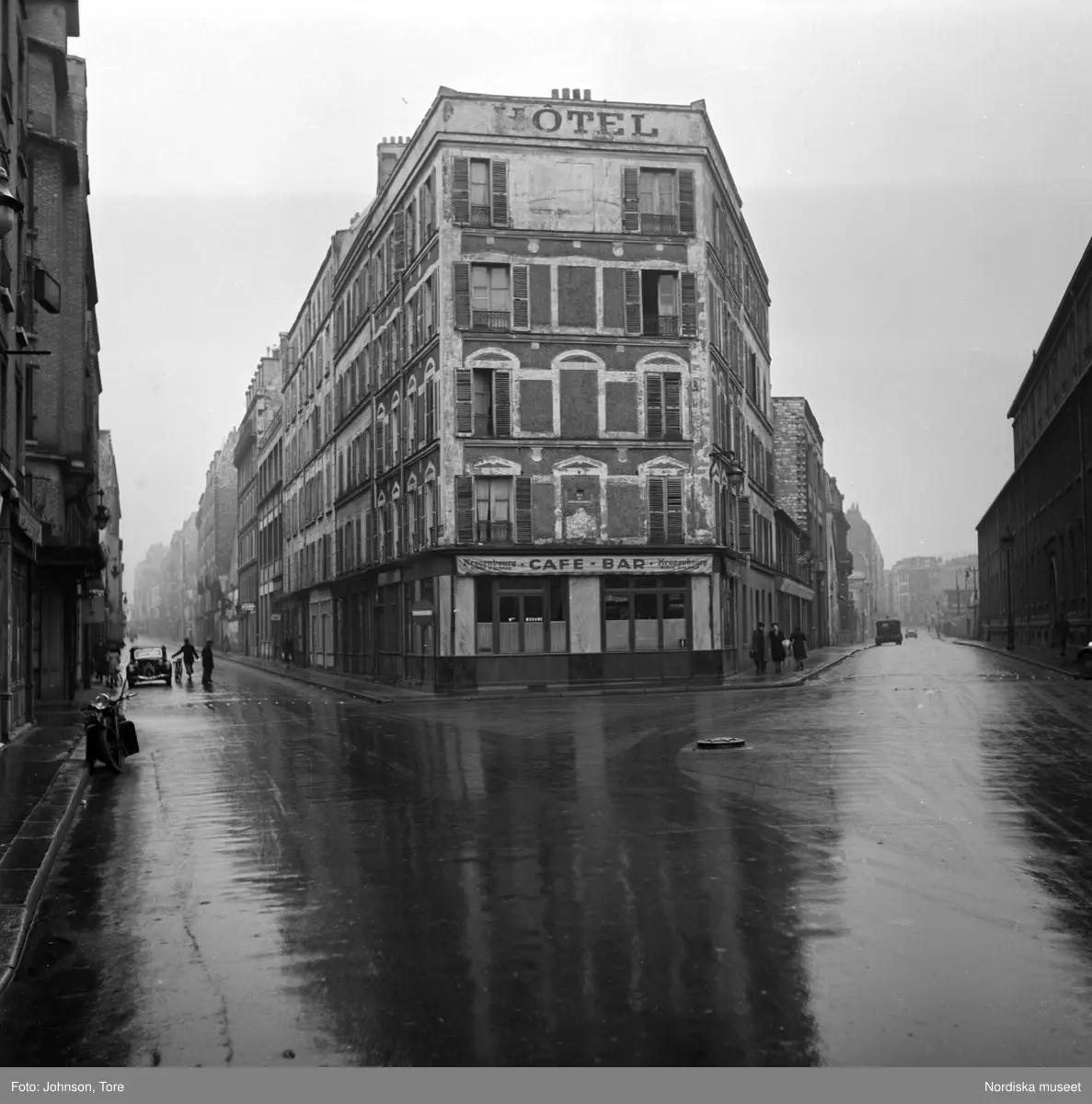 Gatuförgrening, Paris