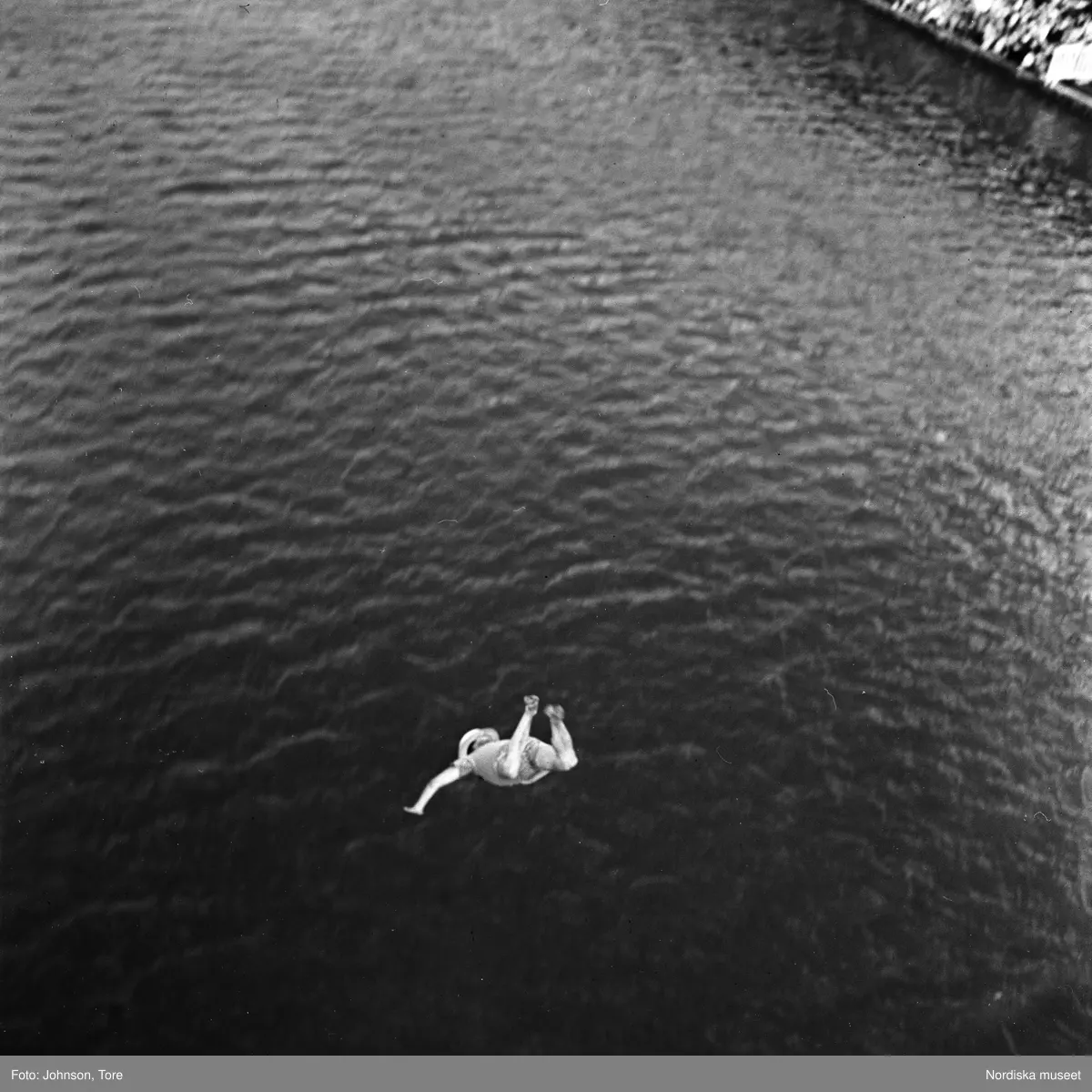 Paris. Simhopp i Seine