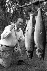 Fangst med person(er).