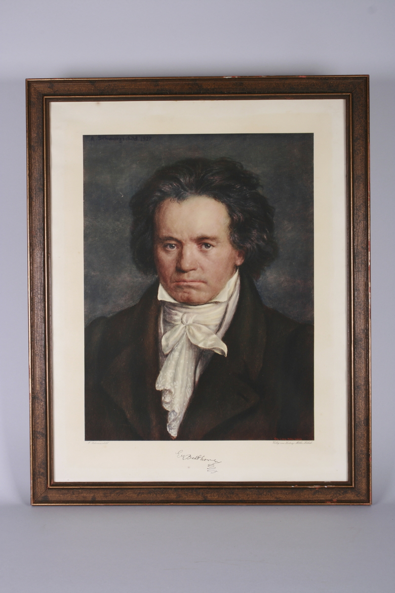 Portrett av Beethoven.