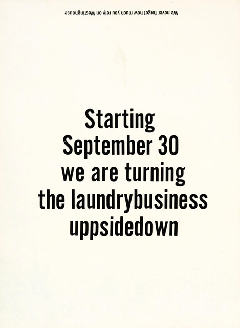svart text på vit bakgrund

Starting September 30 we are turning laundrybusiness uppsidedown

We never forget how much you rely on Westinghouse.