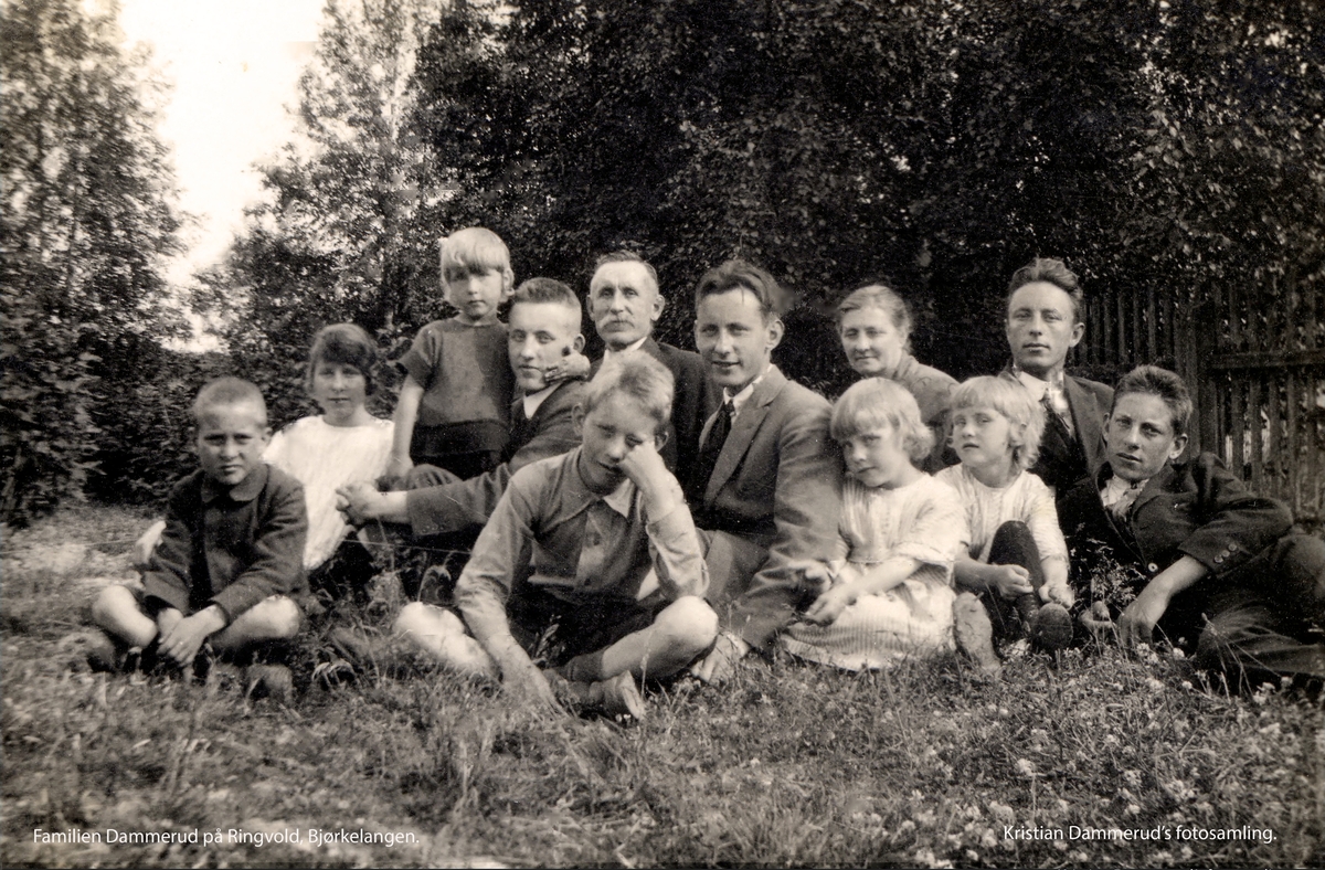 Familien Dammerud på Ringvold, Bjørkelangen