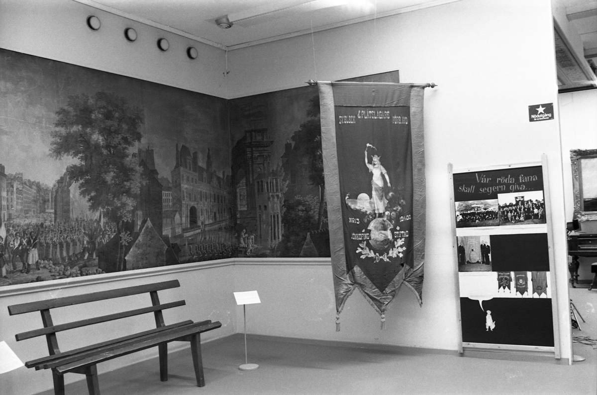 Jönköpings läns museum, utställningar. Folkrörelseavdelning.