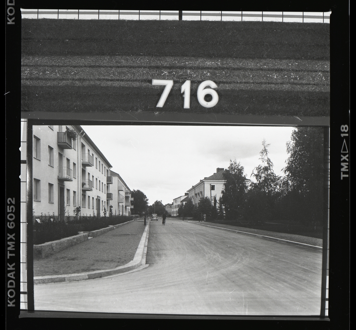 Engelbrektsgatan mot norr, Västerås.