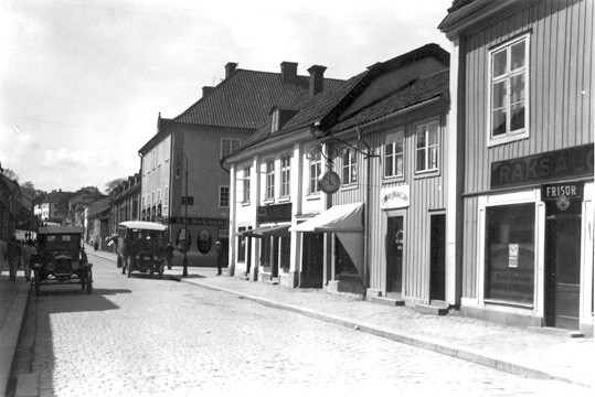 Stora gatan 50 Västerås och västerut.