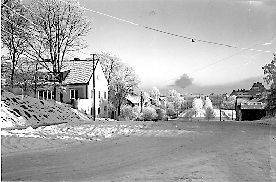 Norra Ringvägen Västerås, från Blåsbo backe mot öster.