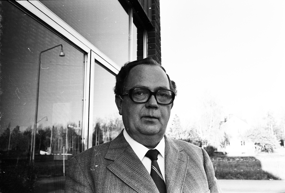 Centerns Johannes Antonsson, Tierp, Uppland, oktober 1972