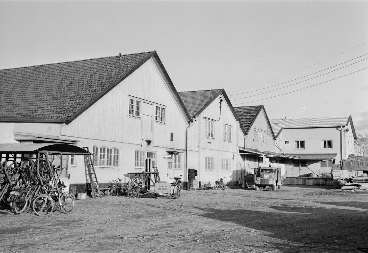 Nymanbolagen, fabriksbyggnad, Uppsala 1950