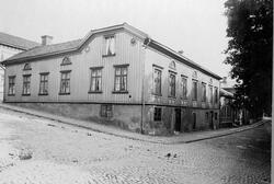 Södra Kyrkogatan - Allégatan t.h. med kvarteret Munin år 191