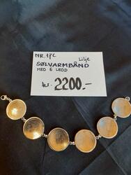 Lilje Sølvarmbånd med 6 ledd. kr 2.200,- (Foto/Photo)